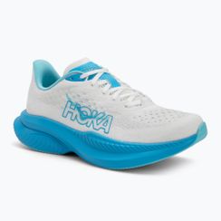 Чоловічі бігові кросівки HOKA Mach 6 white/skyward blue