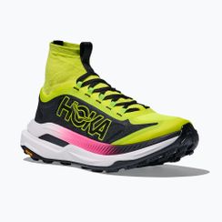 Кросівки для бігу чоловічі HOKA Tecton X 3 neon hoka citrus/black