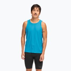 Футболка для бігу чоловіча HOKA Airolite Tank 2.0 hoka blue