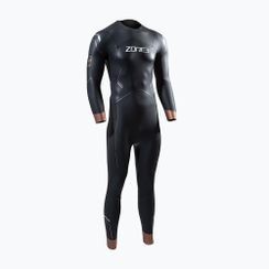 Гідрокостюм для тріатлону чоловічий ZONE3 Thermal Agile 3 мм black/gold