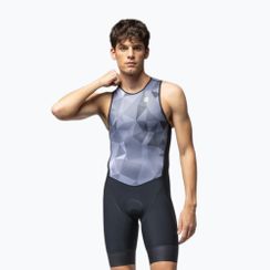 Комбінезон для тріатлону чоловічий Alé Triple grey