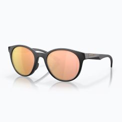 Поляризовані сонцезахисні окуляри Oakley Spindrift матовий чорний/призм рожеве золото