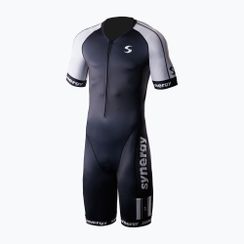 Комбінезон для тріатлону чоловічий Synergy Elite Short Sleeve Trisuit salt & pepper