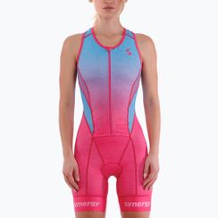 Комбінезон для тріатлону жіночий Synergy Pro Sleeveless Racerback Trisuit punch
