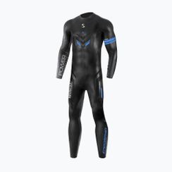 Гідрокостюм для тріатлону чоловічий Synergy Endorphin Full Sleeve 5/3 мм black/blue