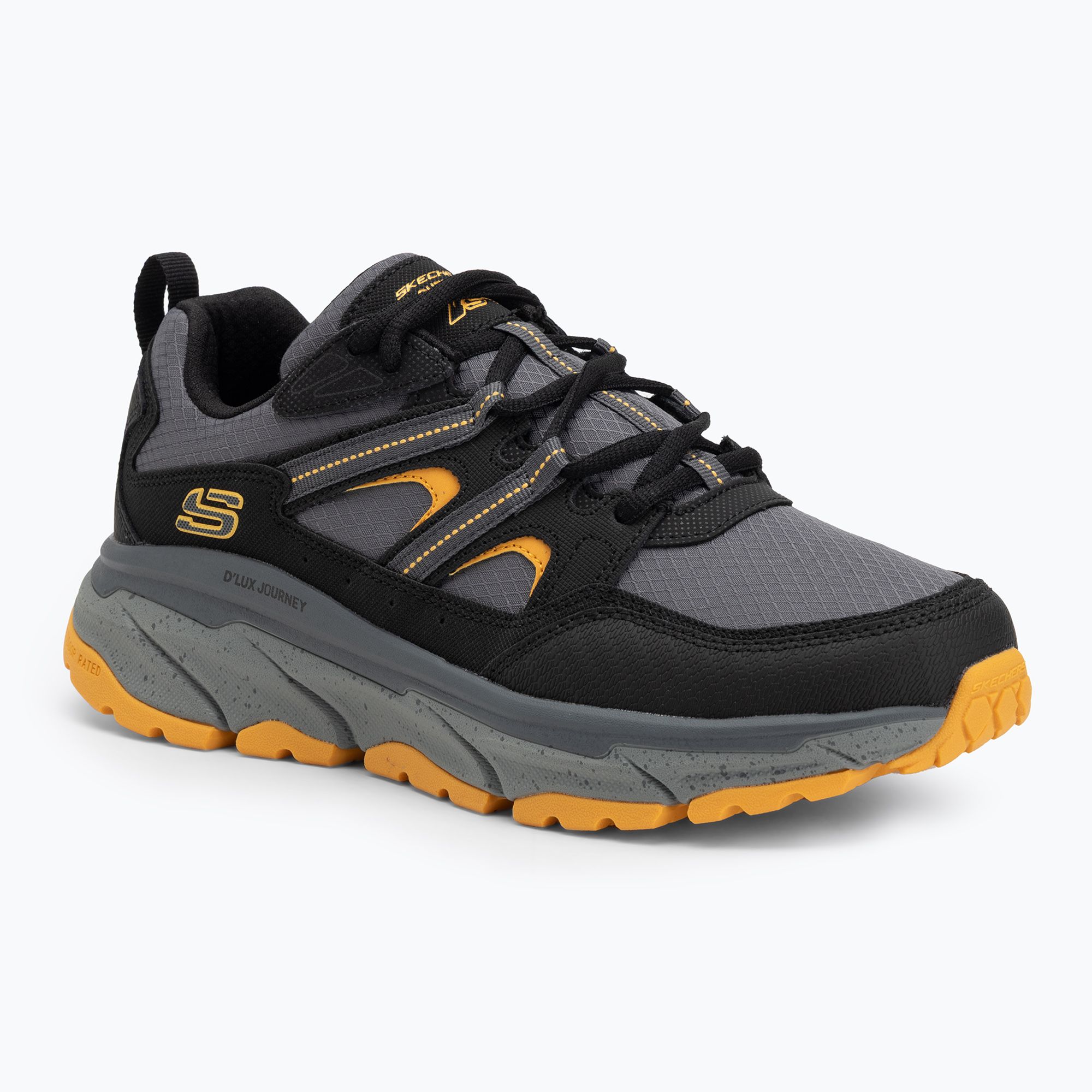Кросівки чоловічі SKECHERS D'Lux Journey black/yellow (237192 BKYL