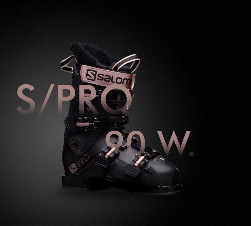 Черевики лижні жіночі Salomon S/Pro 90 W GW чорні L41486200 10