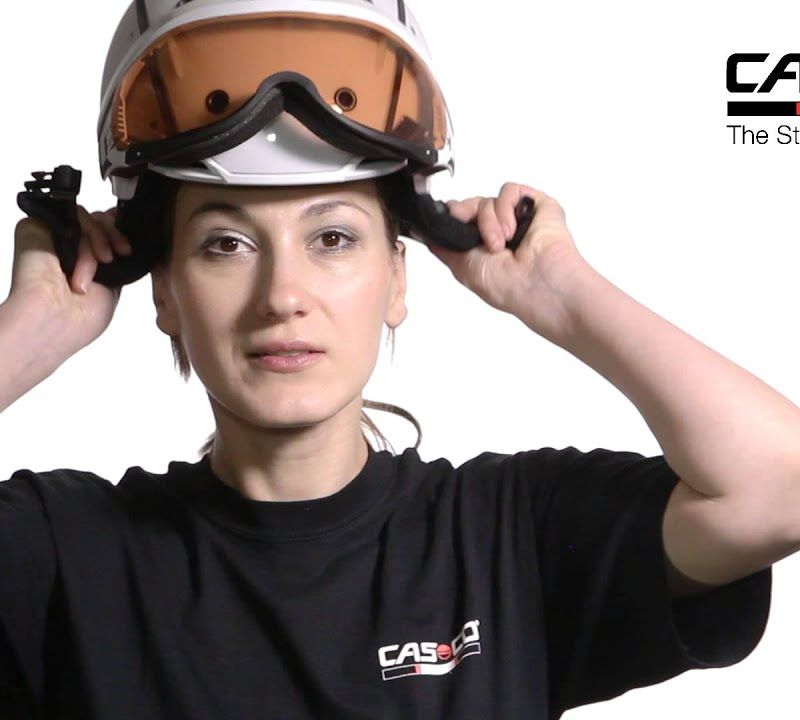 Шолом лижний CASCO SP-6 Visor black structure 10