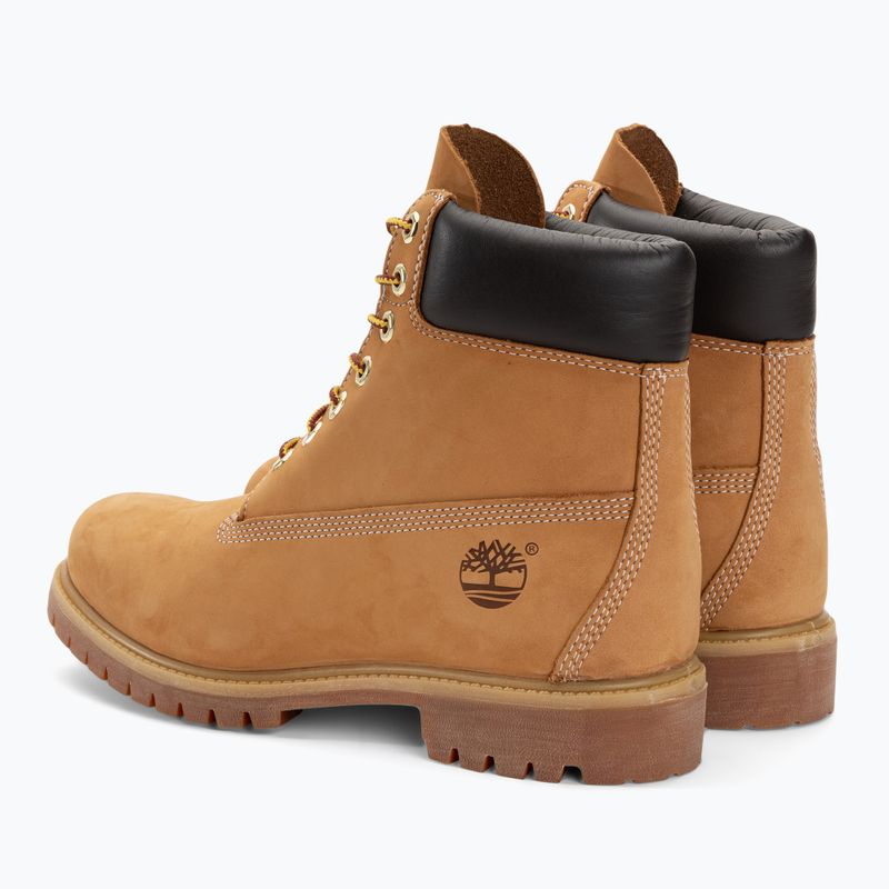 Чоловічі 6-дюймові трекінгові черевики Timberland Premium з пшеничного нубуку 3