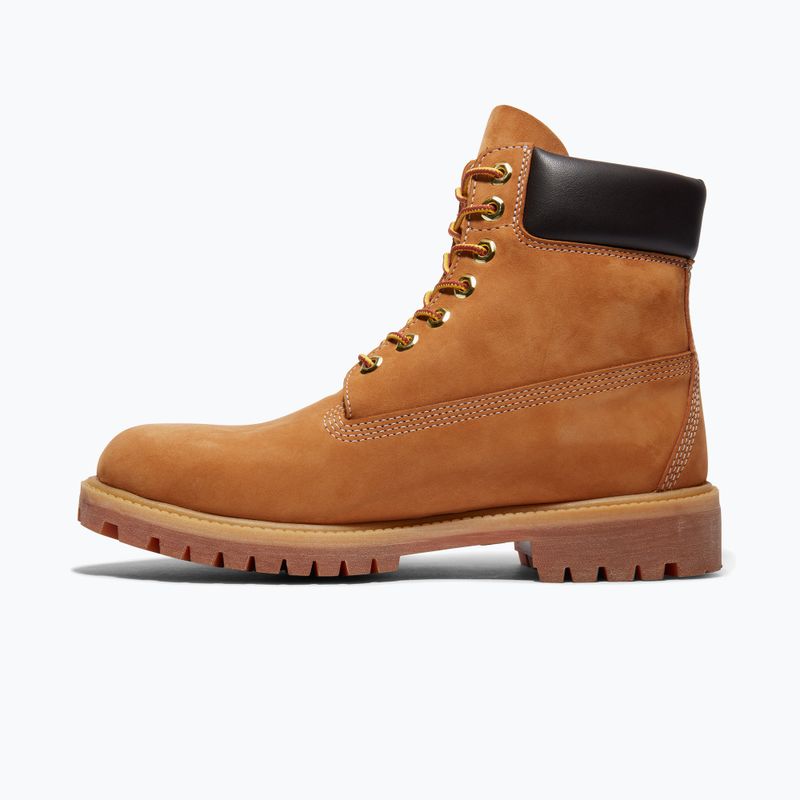 Чоловічі 6-дюймові трекінгові черевики Timberland Premium з пшеничного нубуку 8