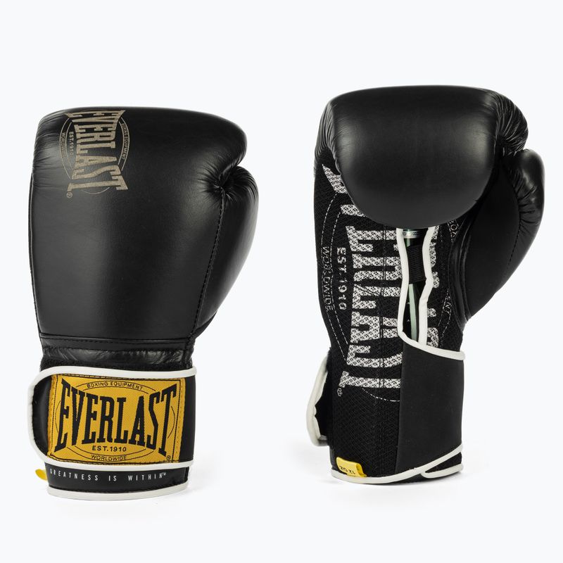 Рукавиці воксерські EVERLAST 1910 Classic чорні EV1910 3
