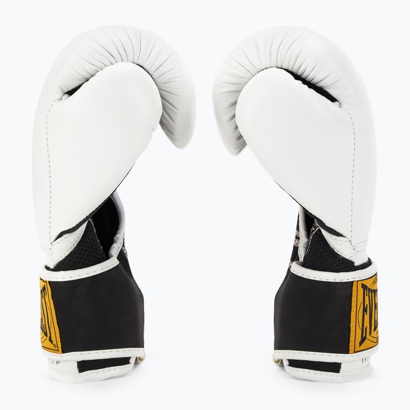 Рукавиці боксерські Everlast 1910 Classic white 3