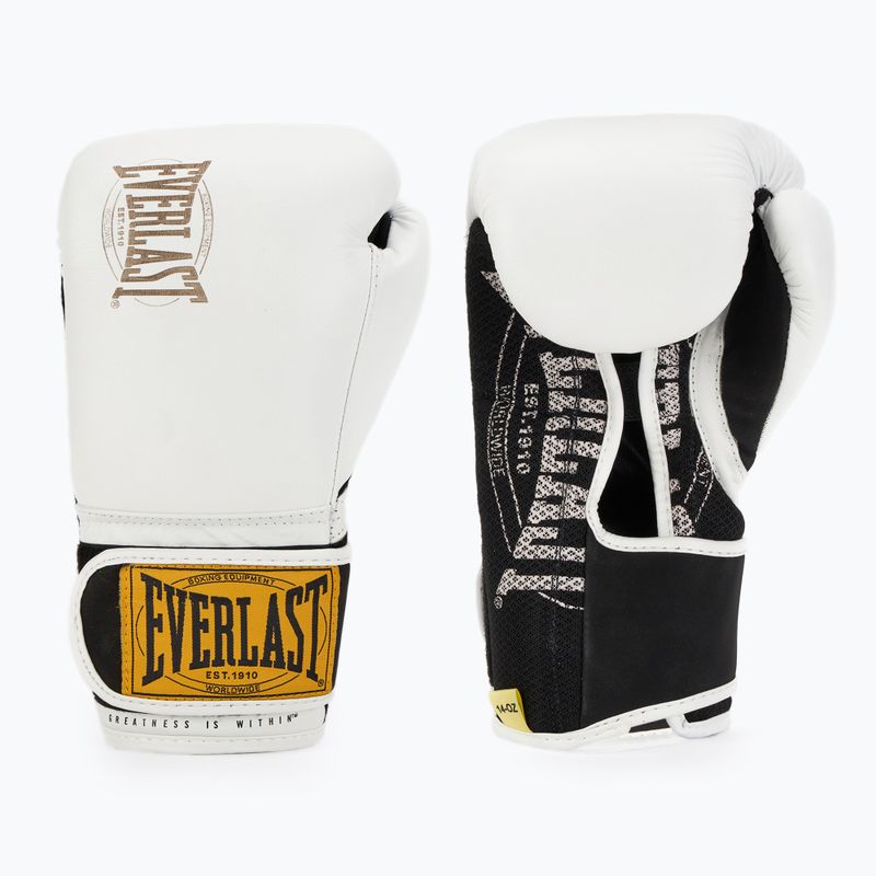 Рукавиці боксерські Everlast 1910 Classic white 5