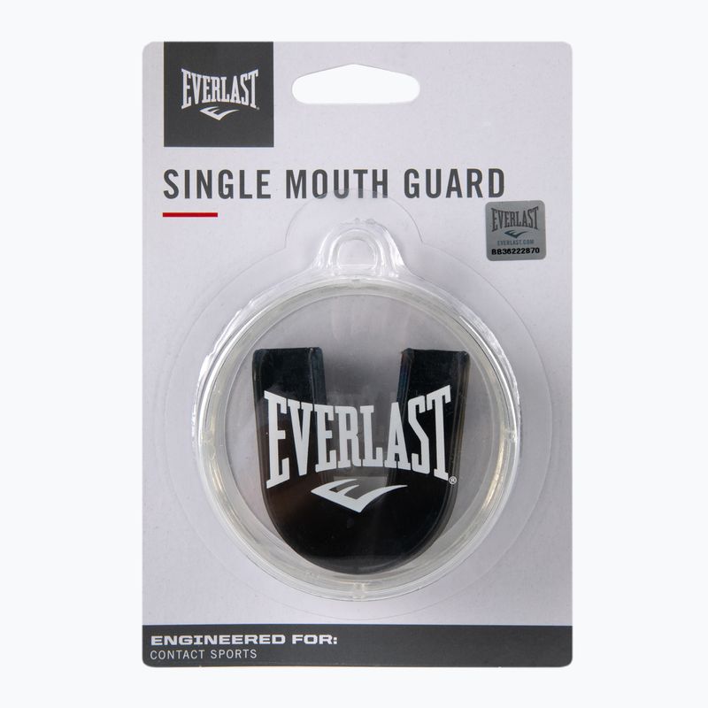Капа одинарна Everlast чорна 4405