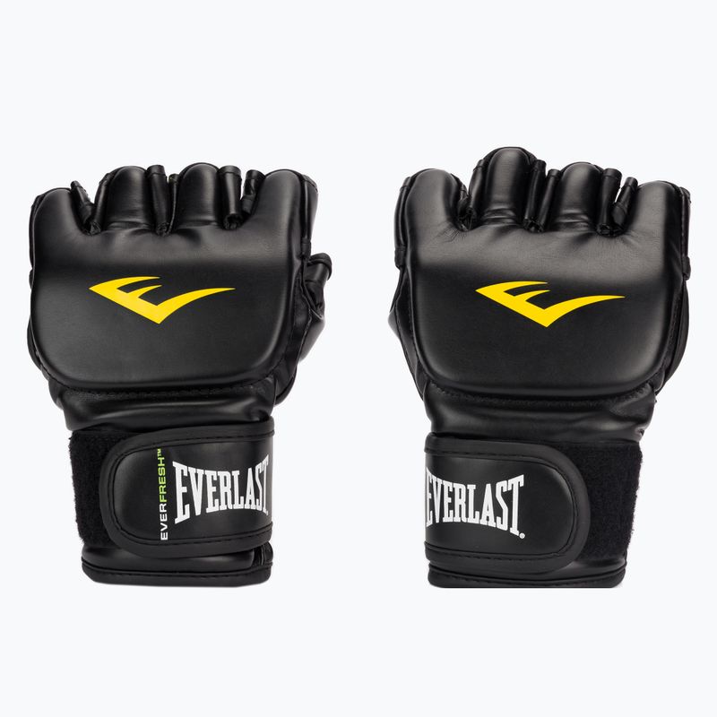 Рукавиці для гриплінга чоловічі EVERLAST Mma Gloves чорні EV7561