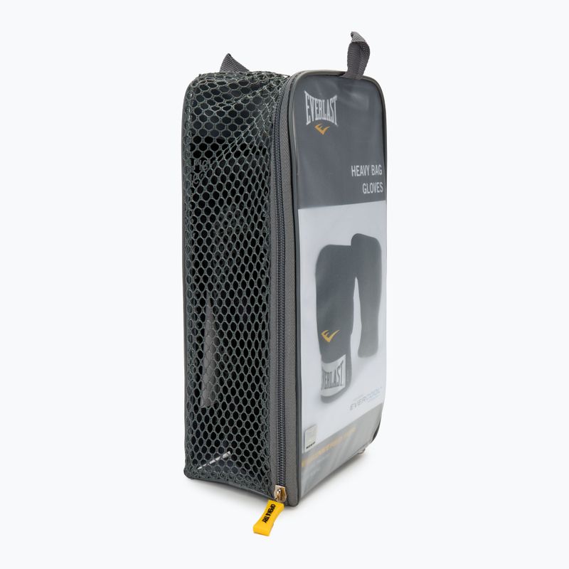Боксерські рукавички Everlast Heavy Bag чорні 6