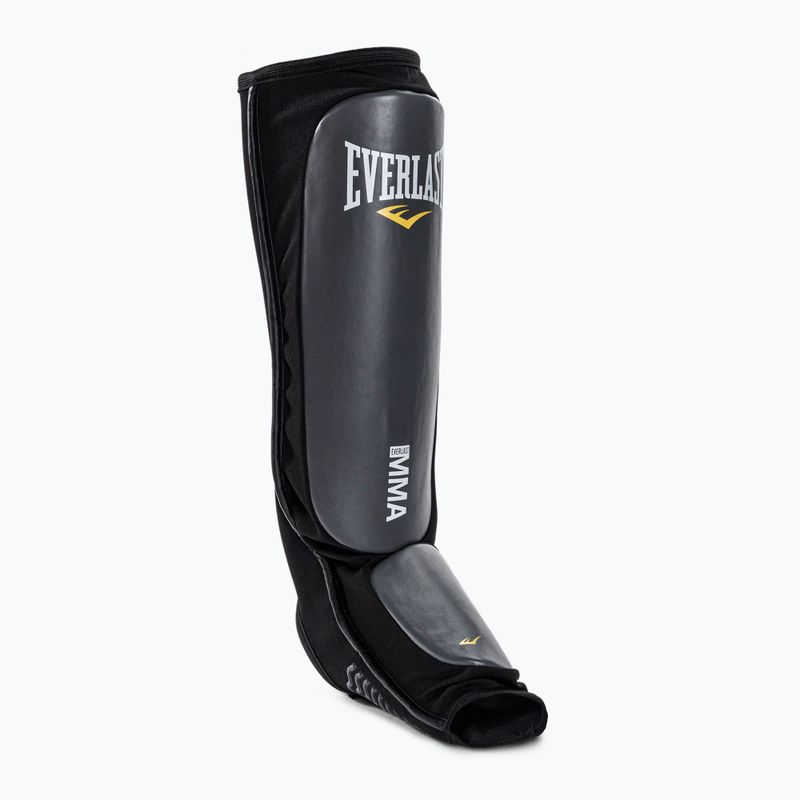 Протектори для стоп та гомілок Everlast MMA Shinguards сірі EV9300