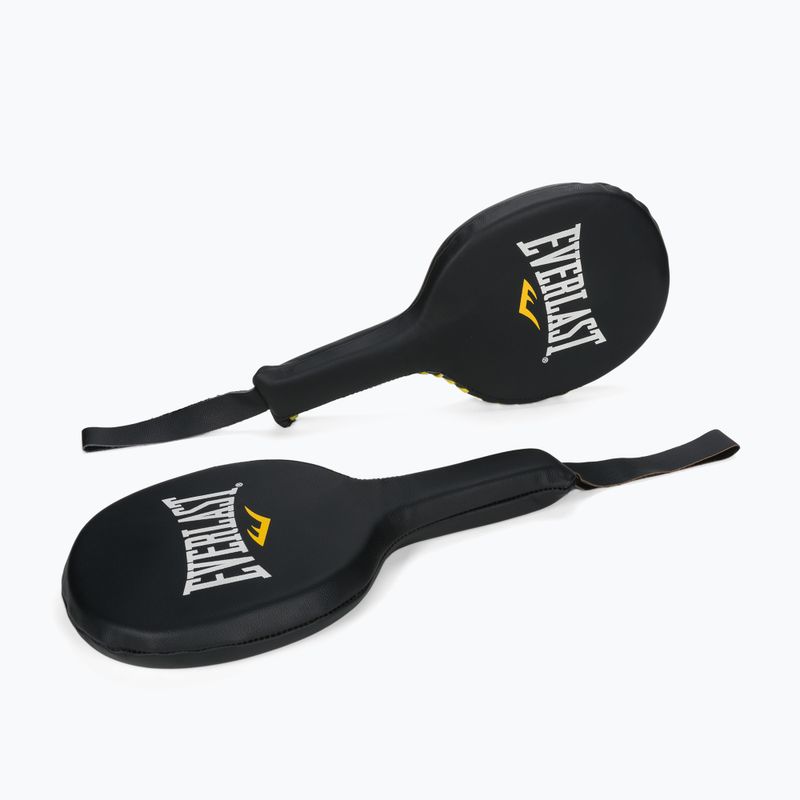Лапи тренерські шкіряні EVERLAST  Lea Punch Paddle чорні EV4088