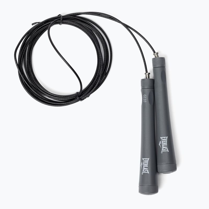 Скакалка з навантаженням EVERLAST Deluxe Speed Rope чорна EV3630