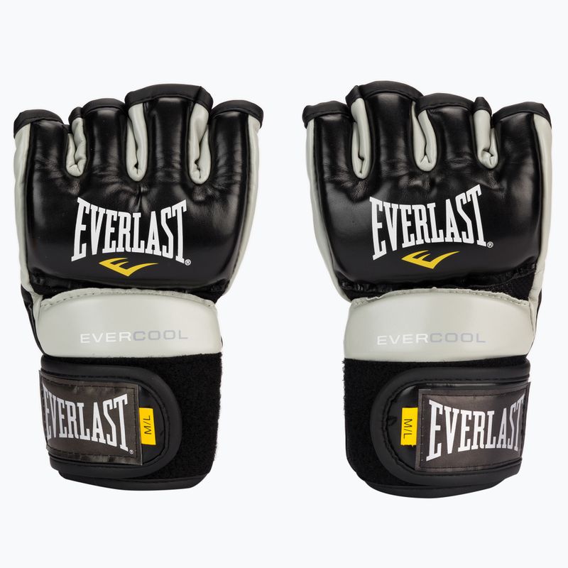 Рукавиці для гриплінга EVERLAST Everstrike Gloves чорні EV660