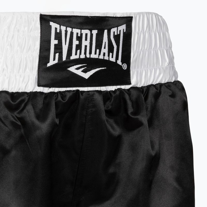 Чоловічі тренувальні шорти Everlast Trunks Pro чорний/білий 3