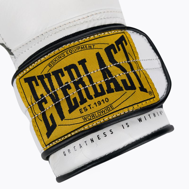 Рукавиці боксерські Everlast Bokserskie 1910 Classic Pro білі EV1910 5