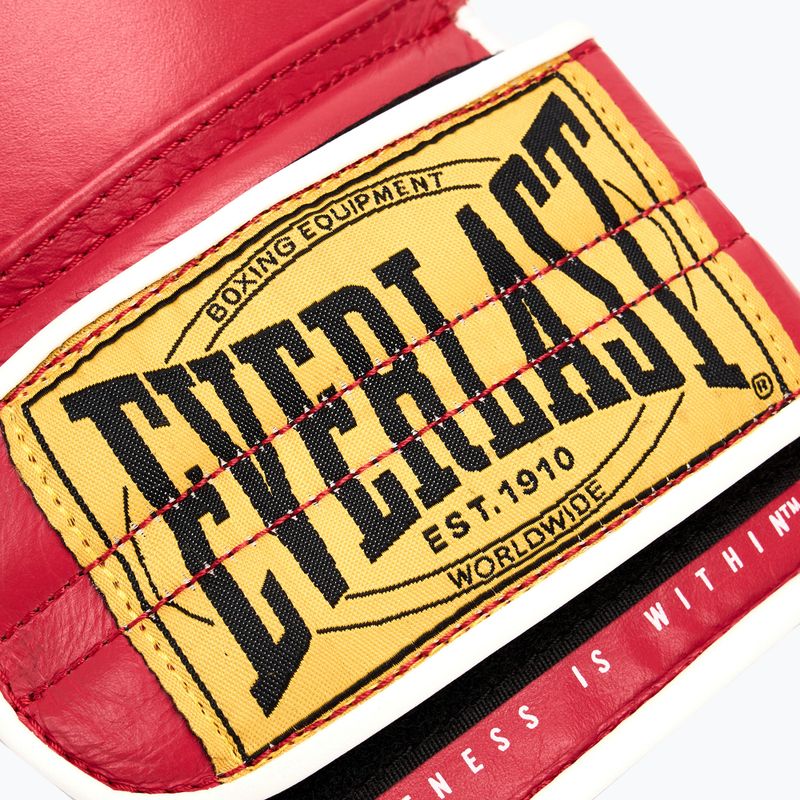 Боксерські рукавички Everlast 1910 Classic Pro червоні 4