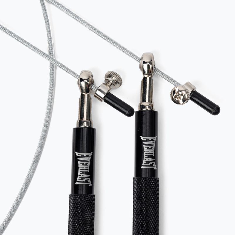 Скакалка EVERLAST Aluminium Speed Rope чорна EV3390 2