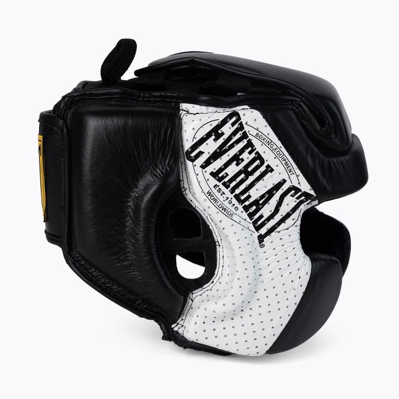 Шолом боксерський чоловічий  EVERLAST шкіряний 1910 чорний EV4820 2
