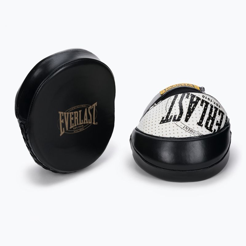 Тренерські лапи Everlast 1910 Pro Mantis Mitts біло-чорні EV4800