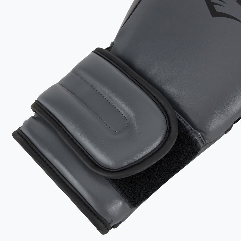 Боксерські рукавички Everlast Powerlock 2 charocal 6