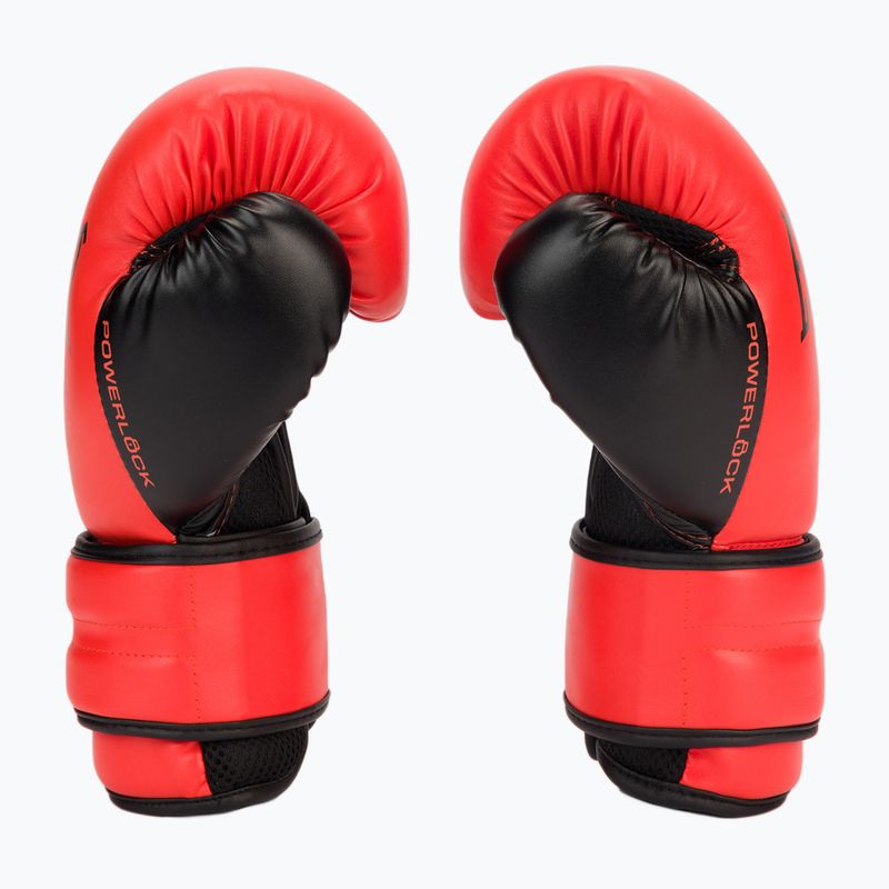 Рукавиці воксерські чоловічі EVERLAST Powerlock Pu червоні EV2200 4