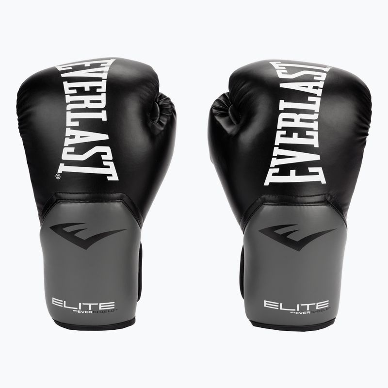 Рукавиці воксерські EVERLAST Pro Style Elite 2 чорні  EV2500