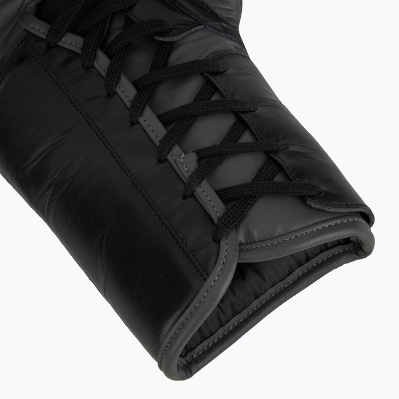 Боксерські рукавички Everlast Powerlock 2 Laced Pro Training чорні 6