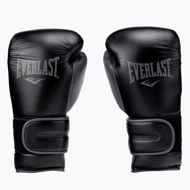 Рукавиці боксерські Everlast Power Lock 2 Premium чорні EV2272 7