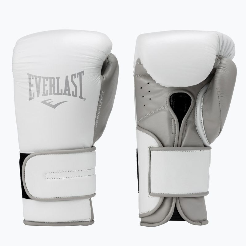 Рукавиці боксерські Everlast Power Lock 2 Premium білі EV2272 6