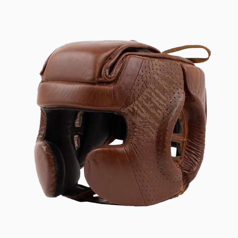 Шолом боксерський Everlast 1910 PRO коричневий 4660 8