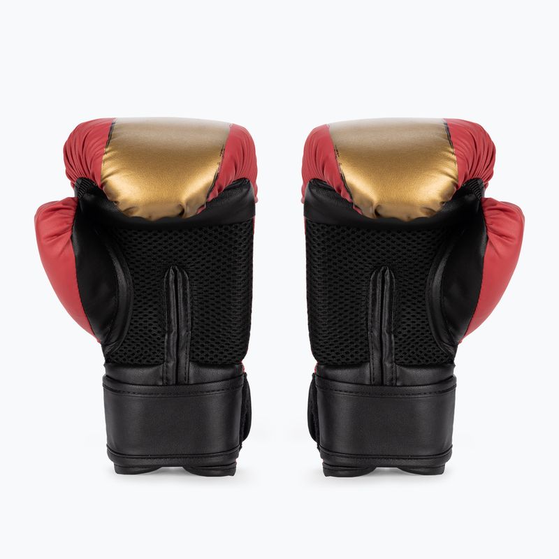 Рукавиці боксерські дитячі Everlast Prospect 2 червоно-золоті EV4602 RED/GLD 2
