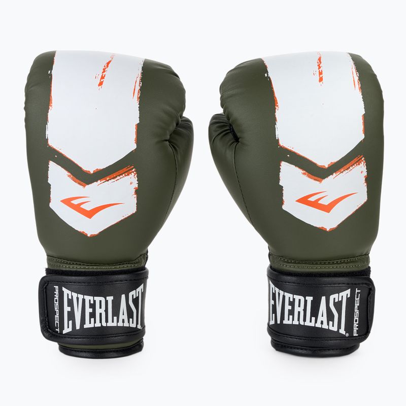 Боксерські рукавички Everlast Prospect 2 зелені/білі