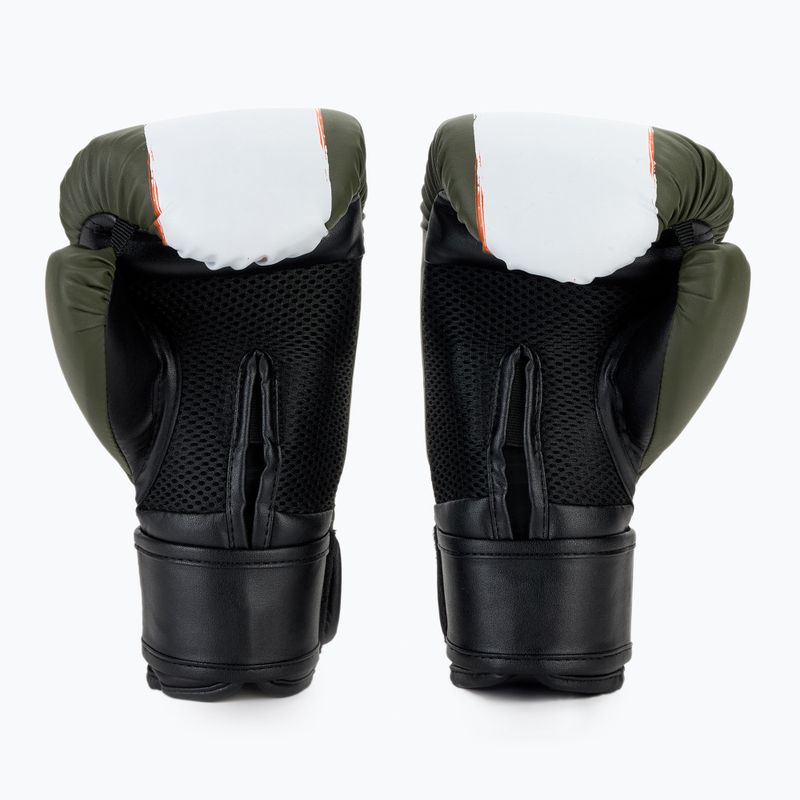 Боксерські рукавички Everlast Prospect 2 зелені/білі 2