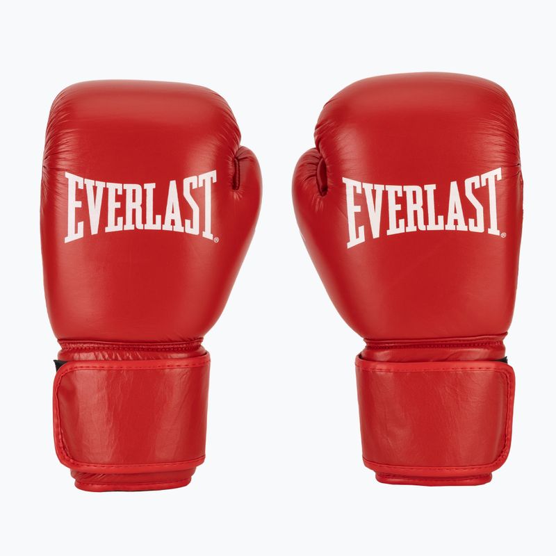 Рукавиці боксерські Everlast Amateur Competition H&L red 2