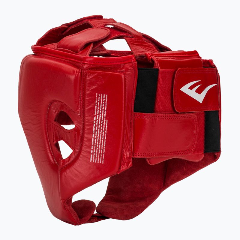 Шолом боксерський Everlast Amateur Competition Headgear red 3