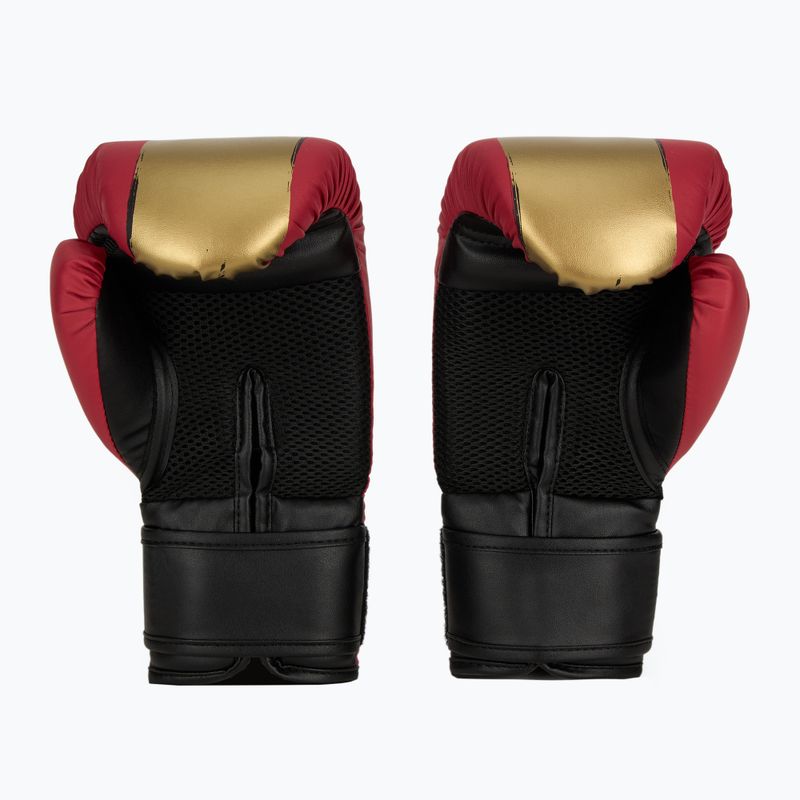 Набір боксерський Everlast Prospect 2 Шолом + щитки + Рукавиці red/gold 5