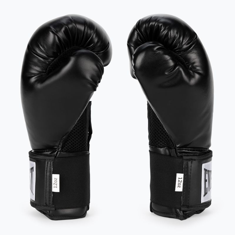 Рукавиці боксерські Everlast Pro Style 2 чорні EV2120 BLK 4