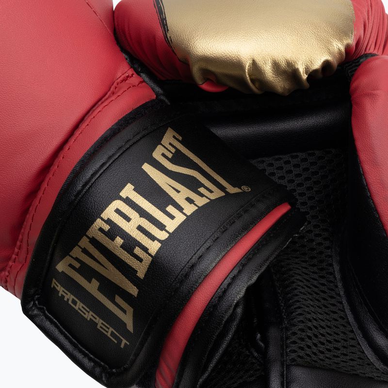 Комплект боксерський Everlast Prospect 2 Heavy Bag red/gold 9