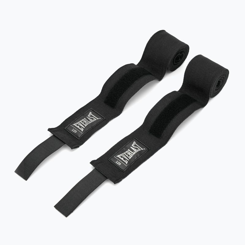 Боксерські бинти Everlast 305 см black 2