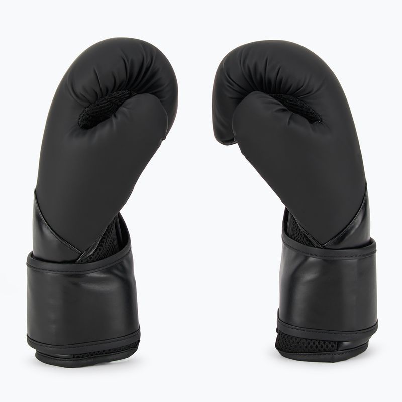 Боксерські рукавички Everlast Pro Style Elite 2 чорні / золоті 4