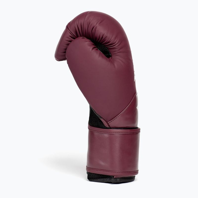 Боксерські рукавички Everlast Pro Style Elite 2 бордові 9