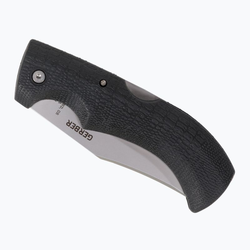 Ніж туристичний Gerber Gator Folder CP FE чорно-сріблястий 31-003660 2