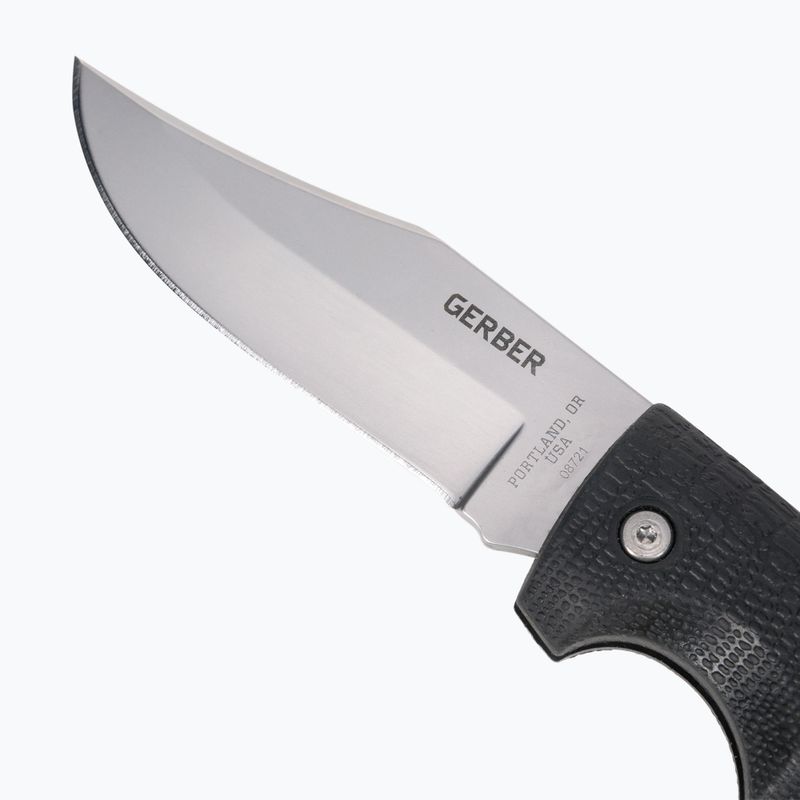 Ніж туристичний Gerber Gator Folder CP FE чорно-сріблястий 31-003660 3